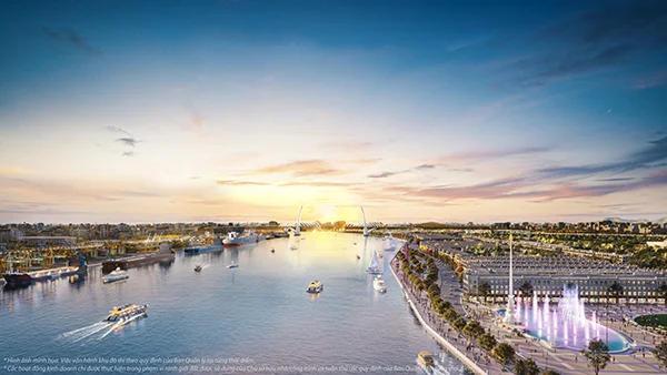 Bến du thuyền Vinhomes Royal Island Vũ Yên