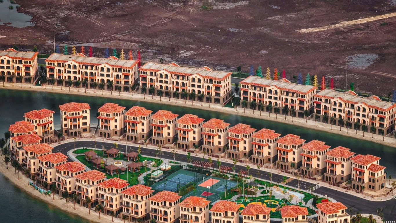 Hình ảnh thực tế phân khu Đảo Thiên Đường Isla Bella Vinhomes Royal Island Vũ Yên