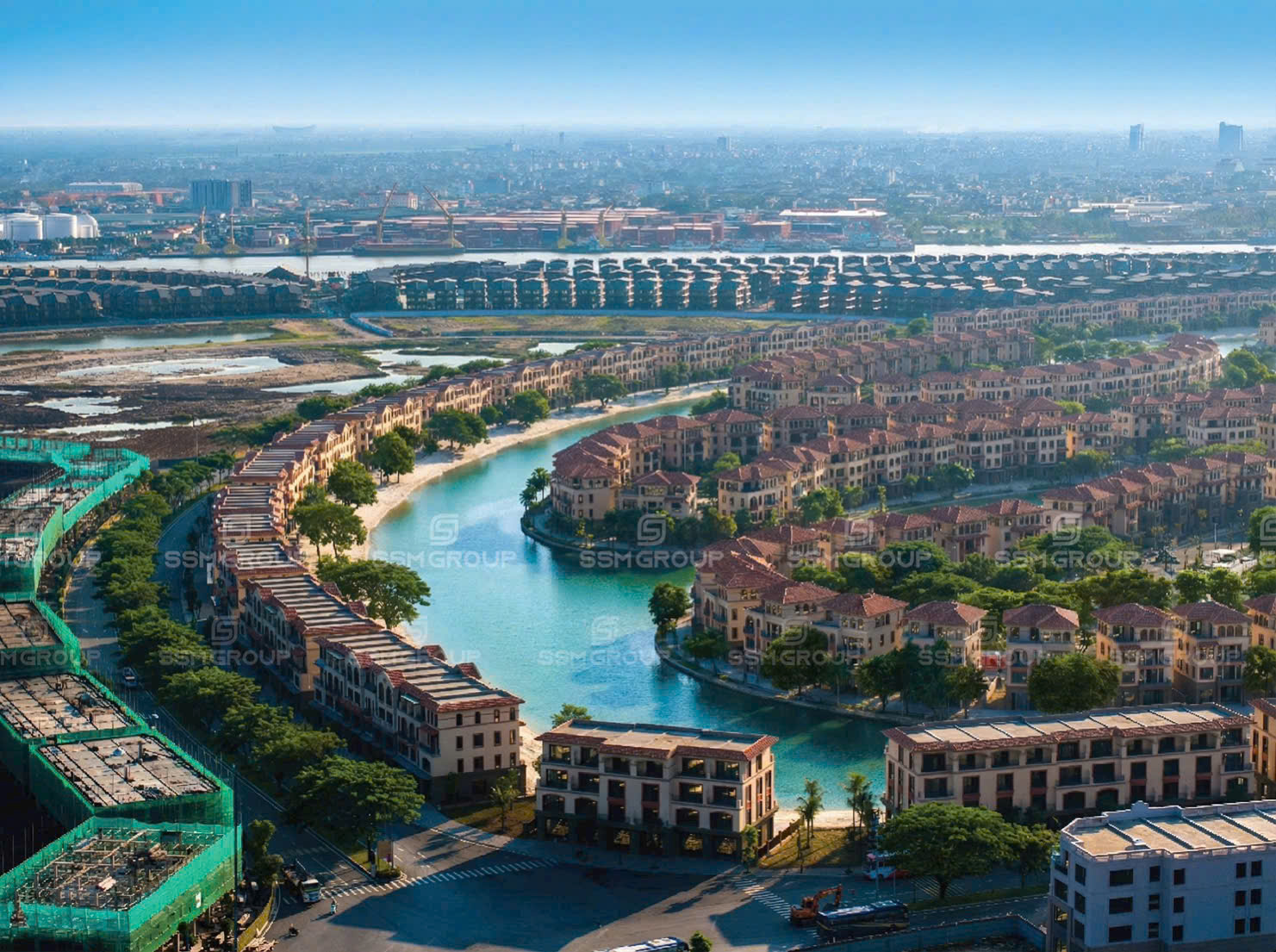 Hình ảnh thực tế phân khu Đảo Thiên Đường Isla Bella Vinhomes Royal Island Vũ Yên