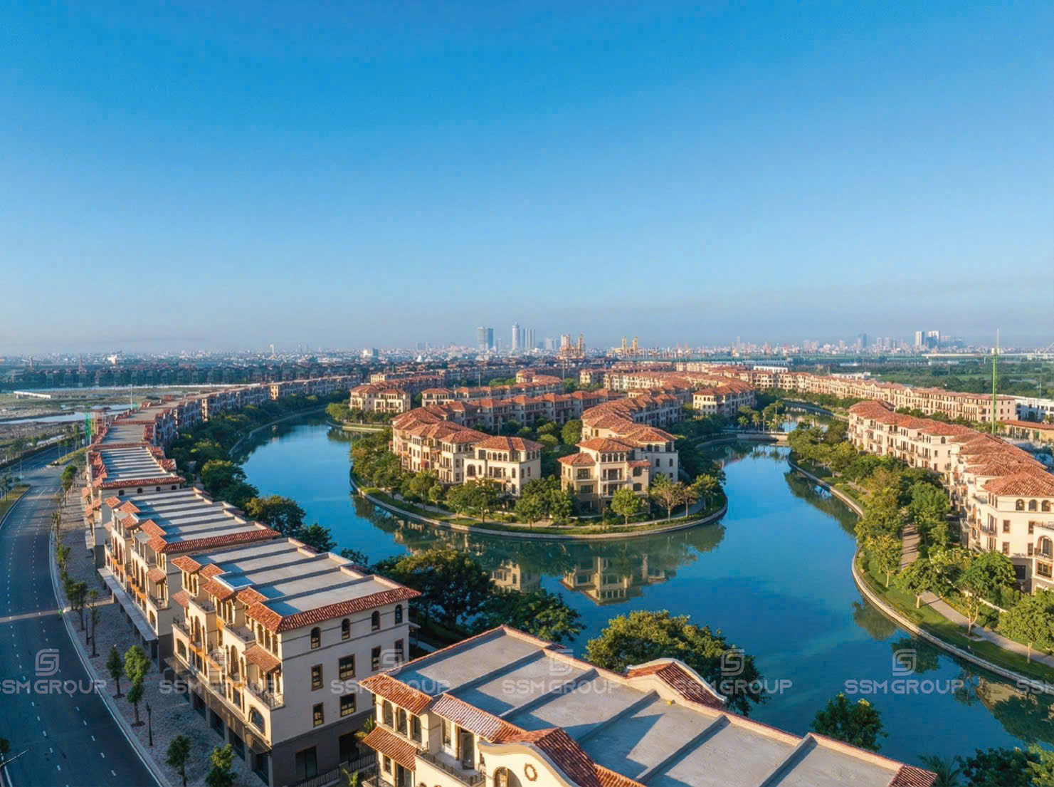 Hình ảnh thực tế phân khu Đảo Thiên Đường Isla Bella Vinhomes Royal Island Vũ Yên