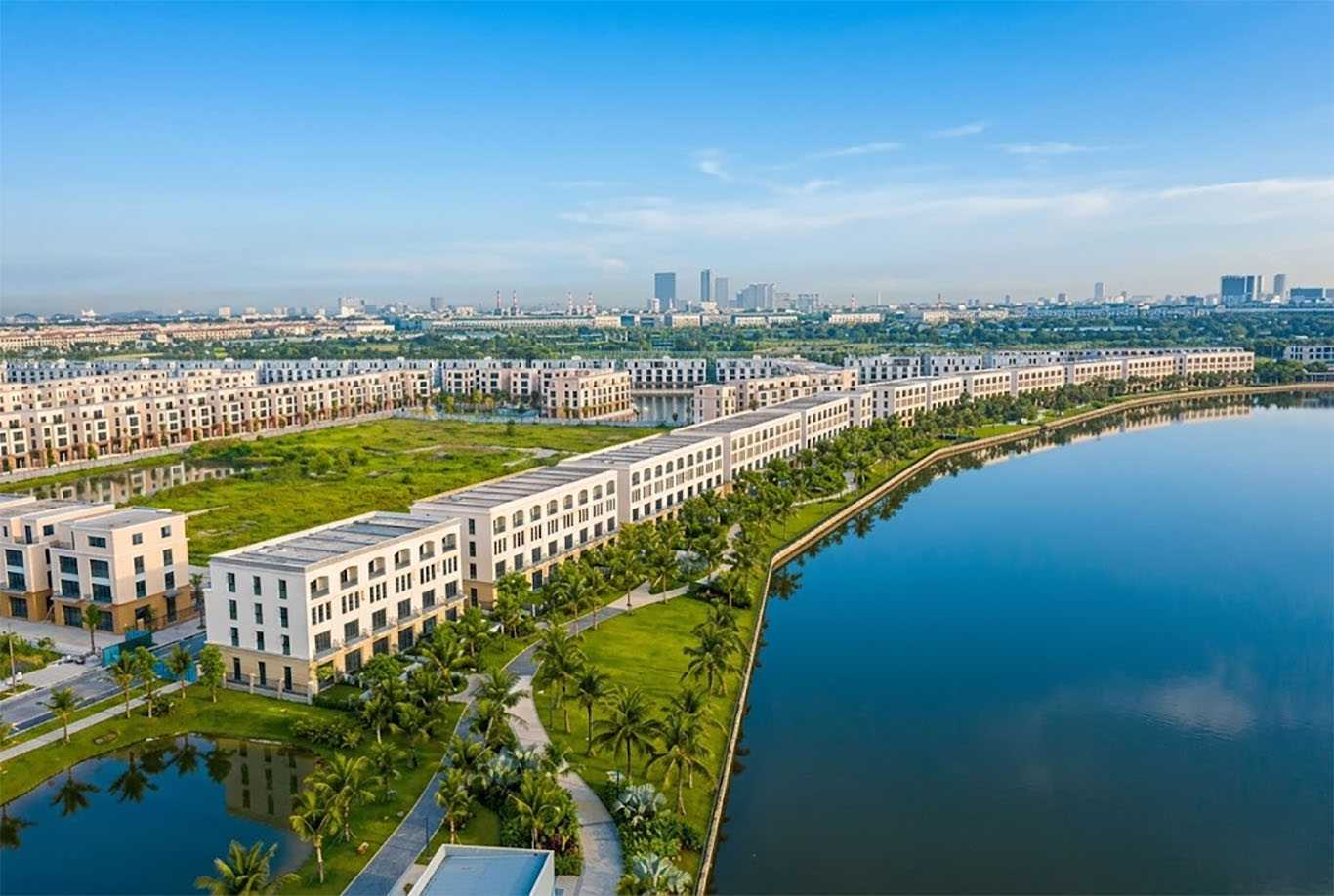 Liền kề sân vườn phân khu Đảo Vua