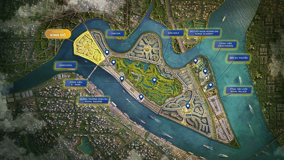 Phân khu Kinh Đô Vinhomes Royal Island Vũ Yên