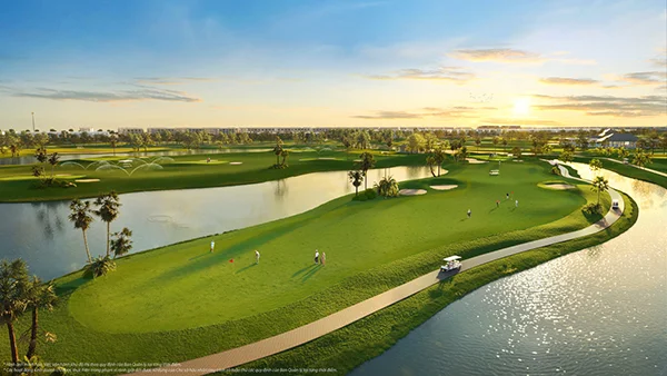 Sân golf 36 hố Vinhomes Royal Island Vũ Yên