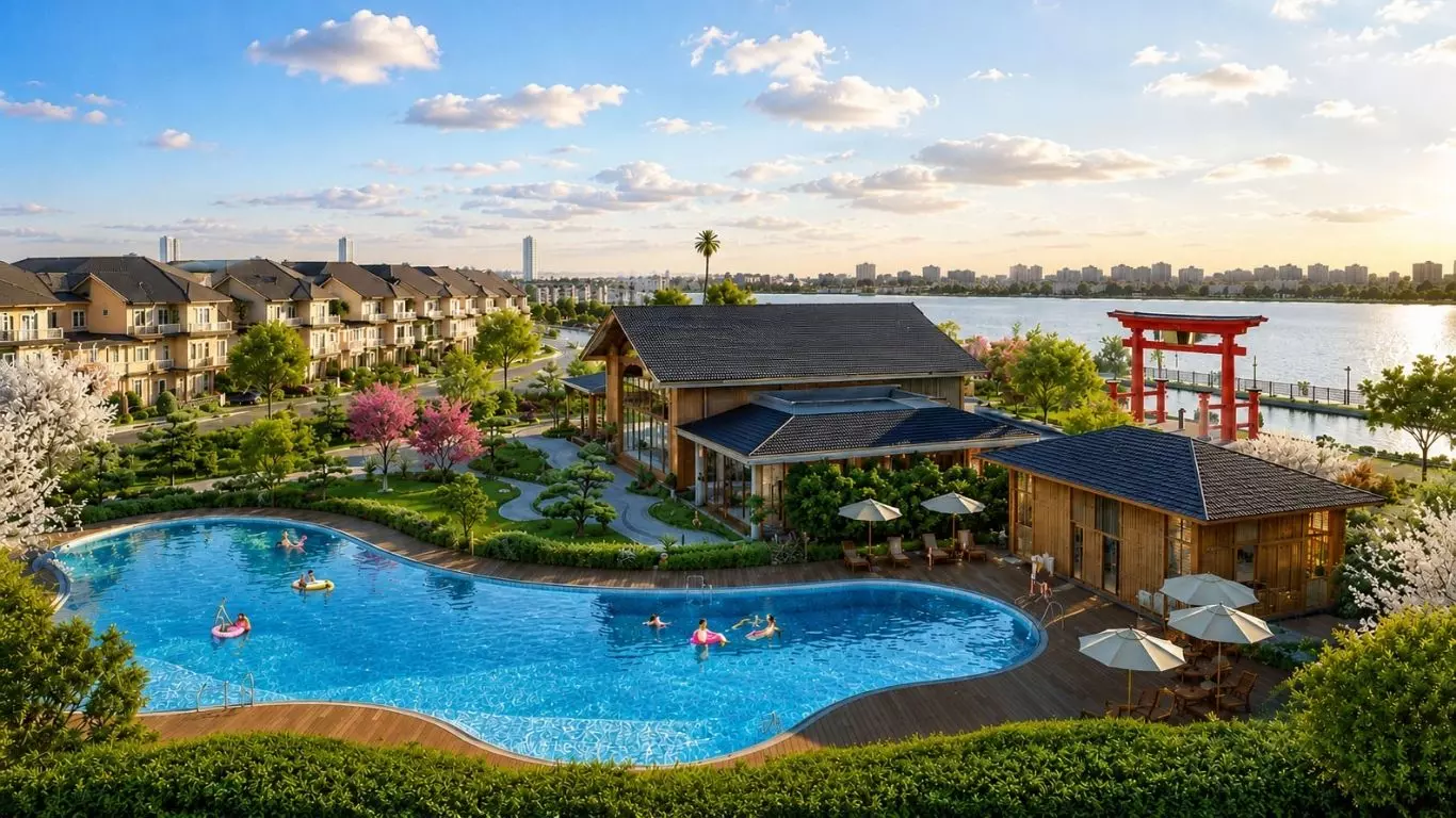 Khoáng nóng Onsen Ikigai Wellness Center Vinhomes Royal Island Vũ Yên 