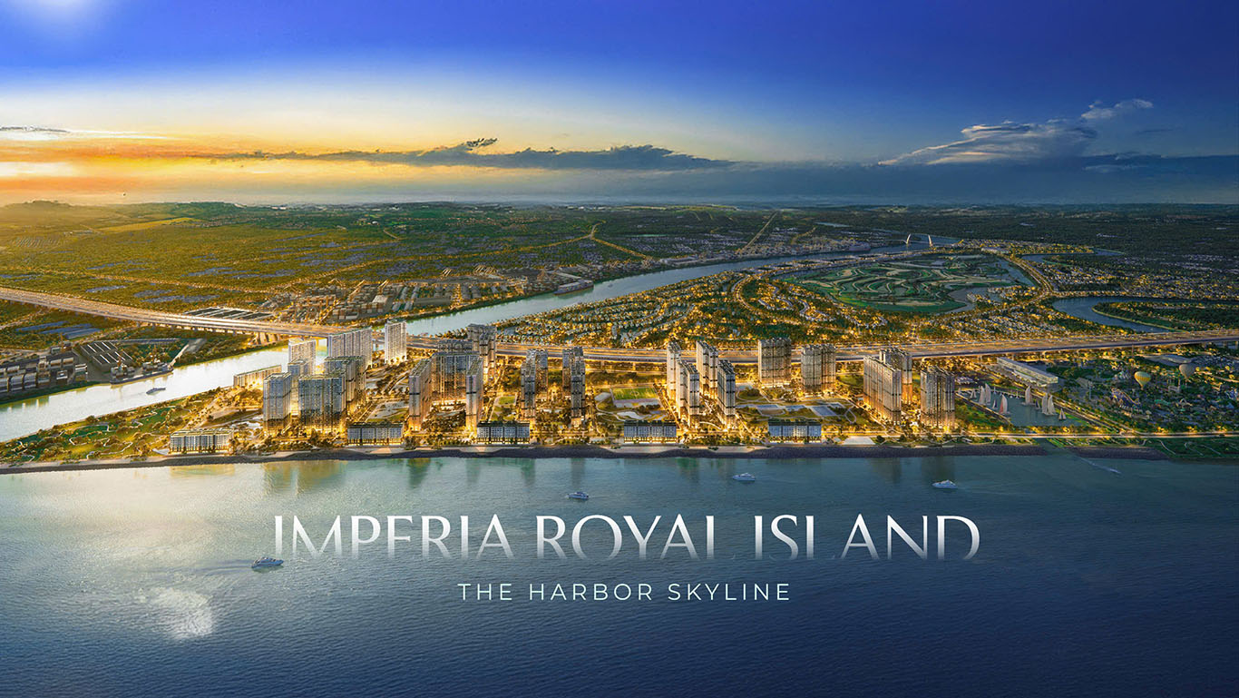 Phối cảnh 32 tòa căn hộ The Harbor Skyline Vũ Yên - Imperia Royal Island