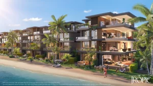 Phối cảnh tổng quan phân khu The Tropic Hoàng Thành