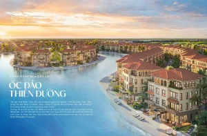 Phối cảnh tổng thể phân khu Đảo Thiên Đường Isla Bella Vũ Yên