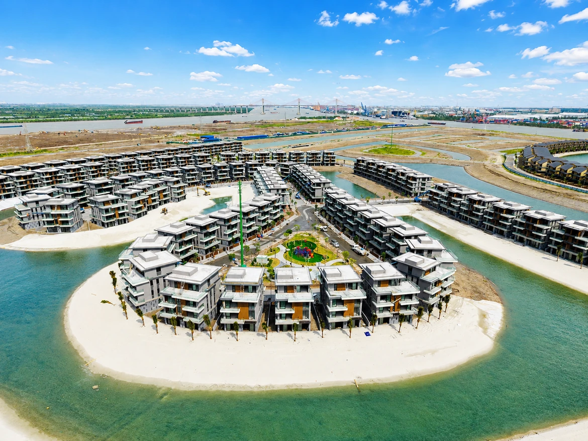 Hình ảnh thực tế biệt thự đơn lập The Tropic Hoàng Thành 5