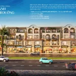 Phối cảnh Shophouse Đảo Thiên Đường Isla Bella trục đường chính