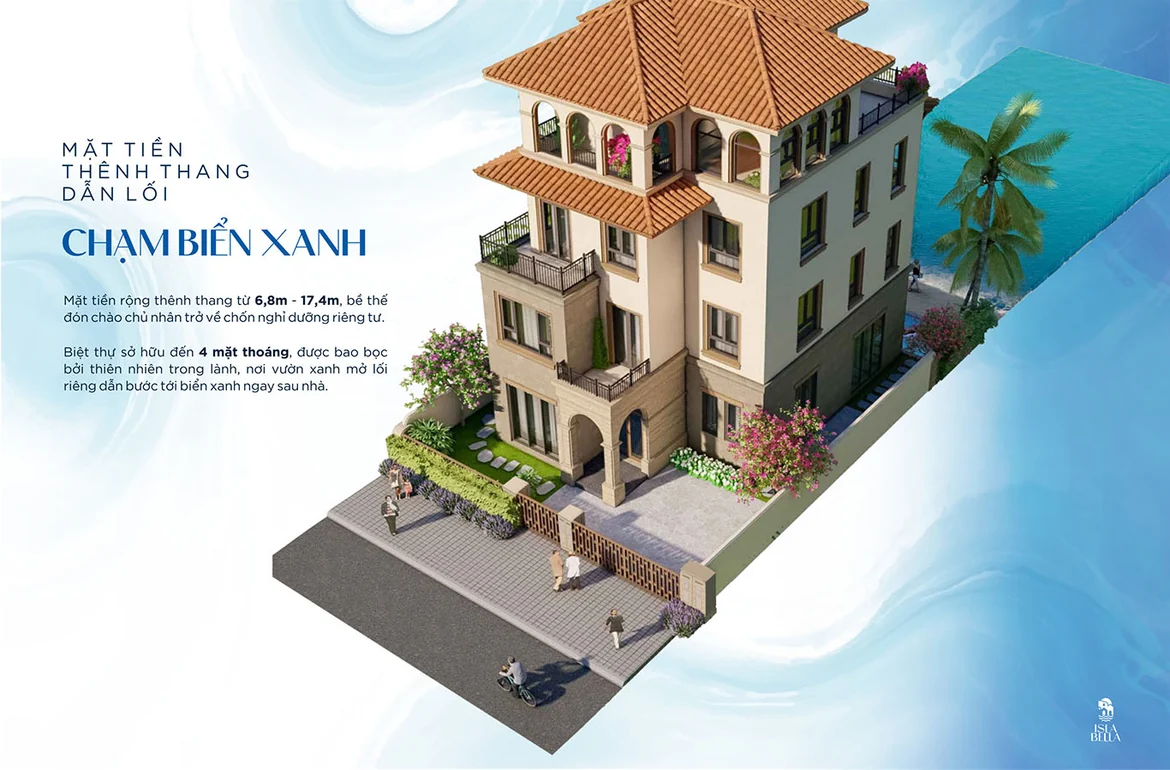 Thiết kế kiến trúc biệt thự đơn lập