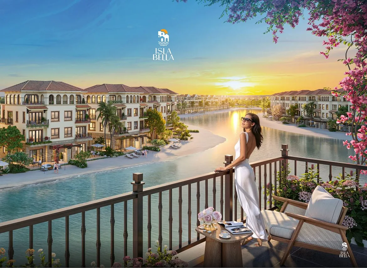 View biển mặn sau nhà tư biệt thự Đảo Thiên Đường